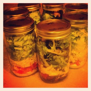 Mason Jar Salads